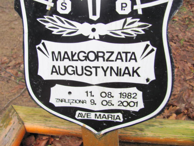 Małgorzata Augustyniak 1982 Wolin - Grobonet - Wyszukiwarka osób pochowanych