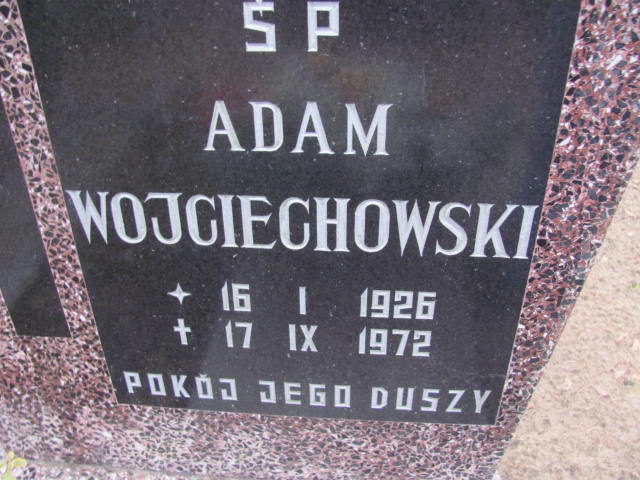 Adam Wojciechowski 1926 Wolin - Grobonet - Wyszukiwarka osób pochowanych