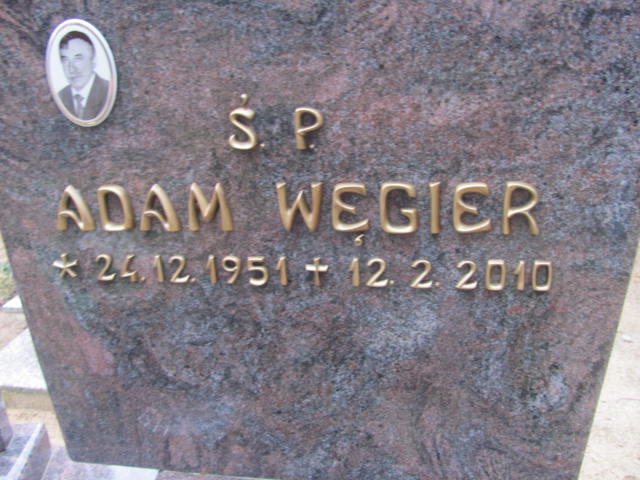 Adam Węgier 1951 Wolin - Grobonet - Wyszukiwarka osób pochowanych