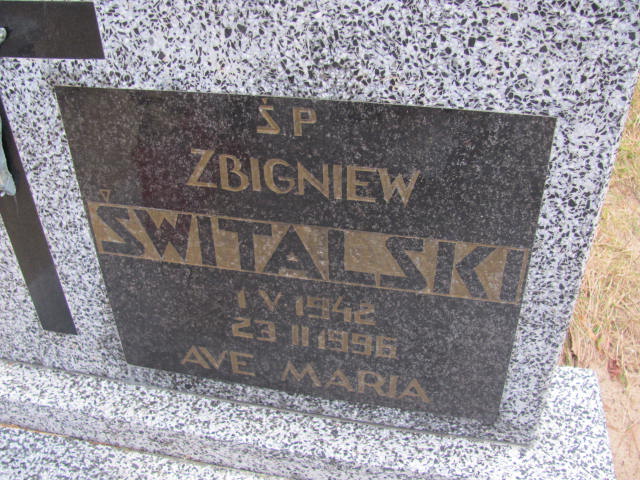 Zbigniew Świtalski 1942 Wolin - Grobonet - Wyszukiwarka osób pochowanych