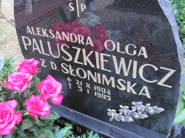 Aleksandra Olga Paluszkiewicz 1904 Wolin - Grobonet - Wyszukiwarka osób pochowanych