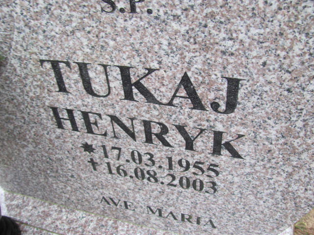 Henryk Tukaj 1955 Wolin - Grobonet - Wyszukiwarka osób pochowanych