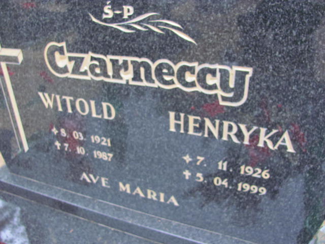 Henryka Czarnecka 1926 Wolin - Grobonet - Wyszukiwarka osób pochowanych