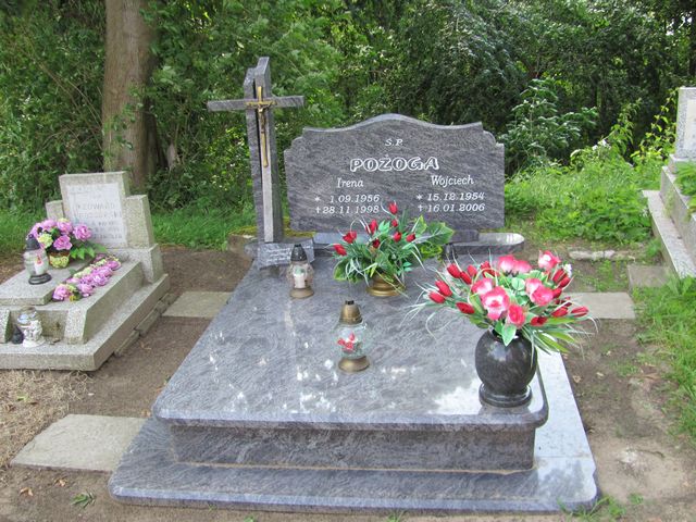 Grób Wojciech Pożoga