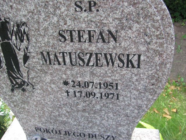 Stefan Matuszewski 1951 Wolin - Grobonet - Wyszukiwarka osób pochowanych