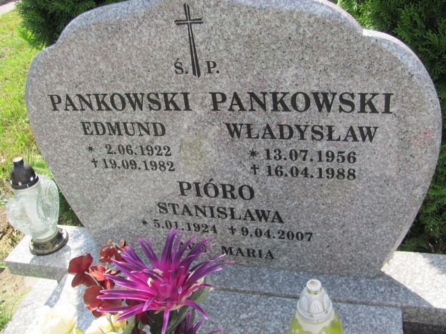 Edmund Pankowski 1922 Wolin - Grobonet - Wyszukiwarka osób pochowanych